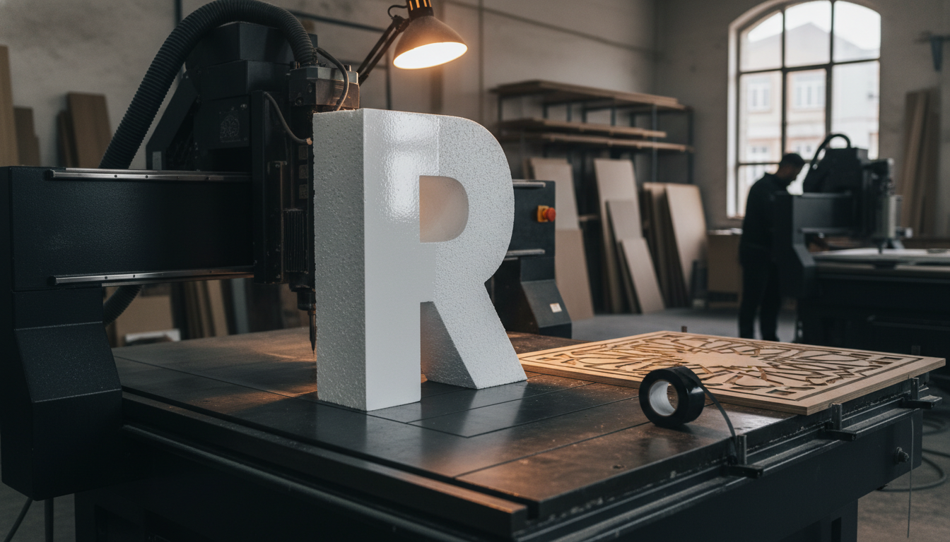 CNC Strafor Reklam Kesim Fiyatı 2026: Tabela, Dekor, Event Bütçesi