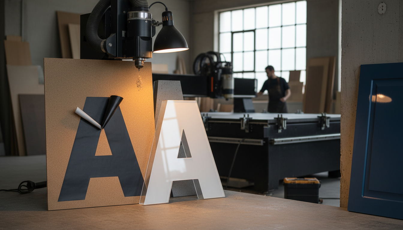 Sticker mi 3D Harf mi? 2026 Tabela Görünürlük ve Ömür Karşılaştırması